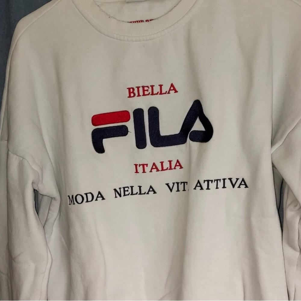 Fila crewneck side medium mens